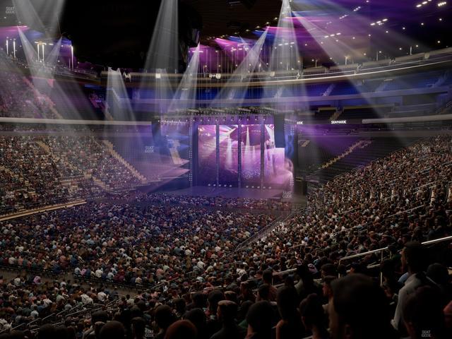 Madison Square Garden - Section 104 Seat View Madison Square Garden - Section 104 Seat View