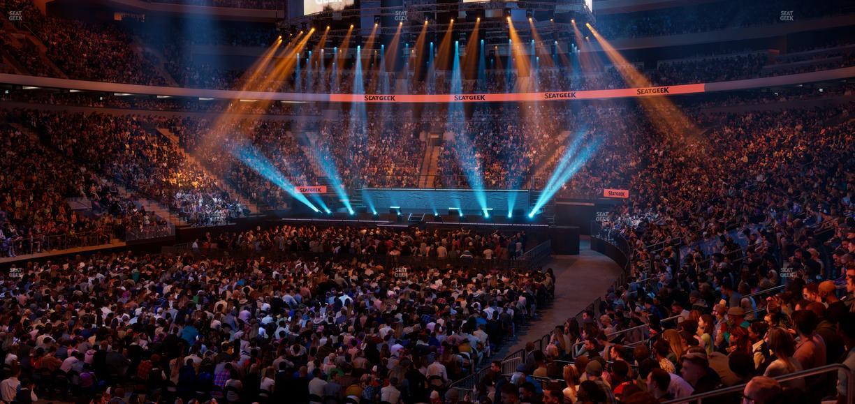 Madison Square Garden - Section 104 Seat View