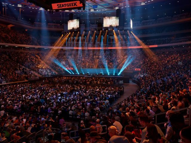 Madison Square Garden - Section 104 Seat View