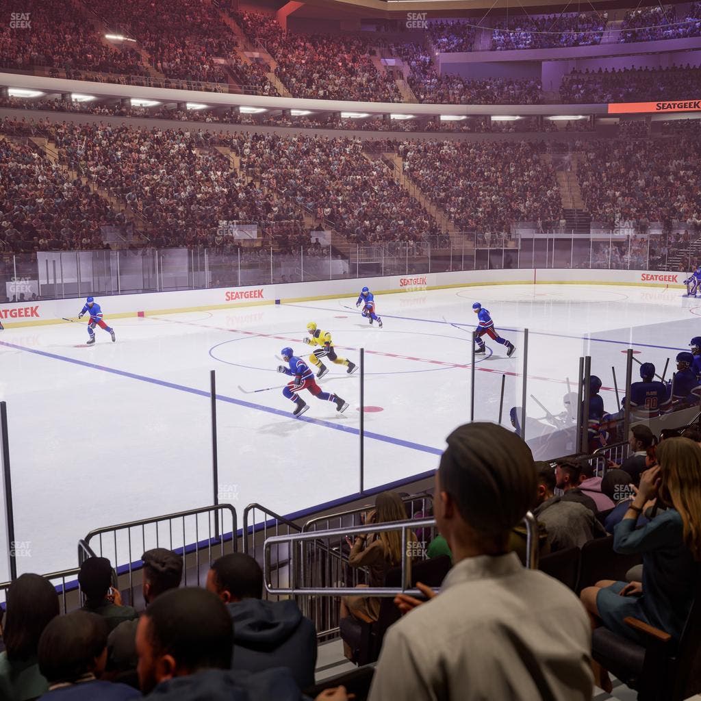 Madison Square Garden - Section 105 D Seat View