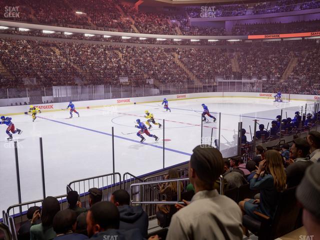 Madison Square Garden - Section 105 D Seat View