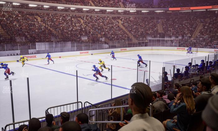 Madison Square Garden - Section 105 D Seat View