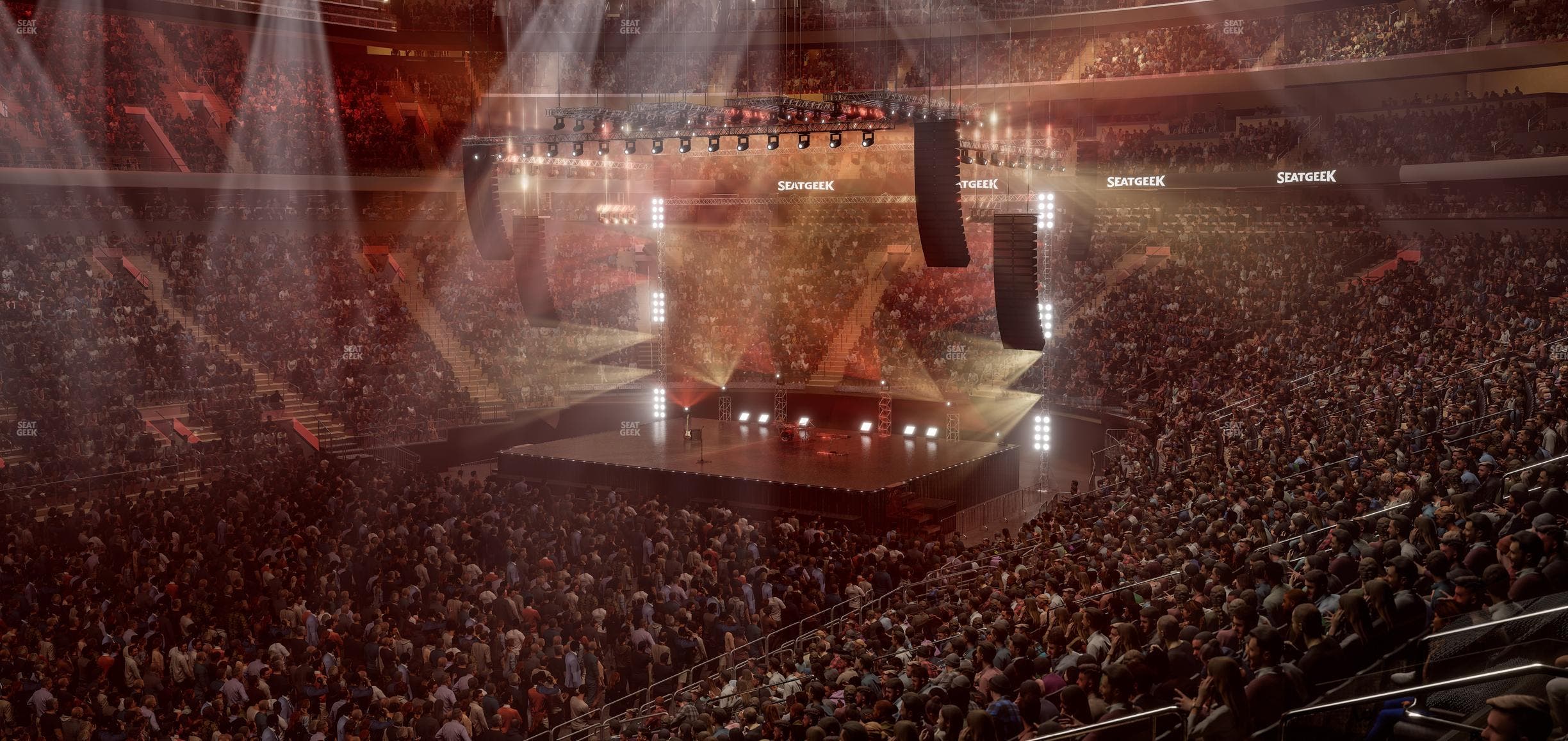 Madison Square Garden - Section 105 Wc Seat View