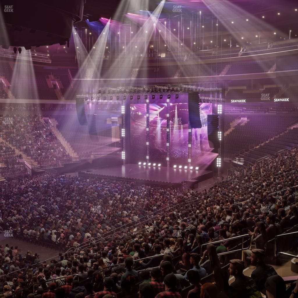 Madison Square Garden - Section 105 Wc Seat View