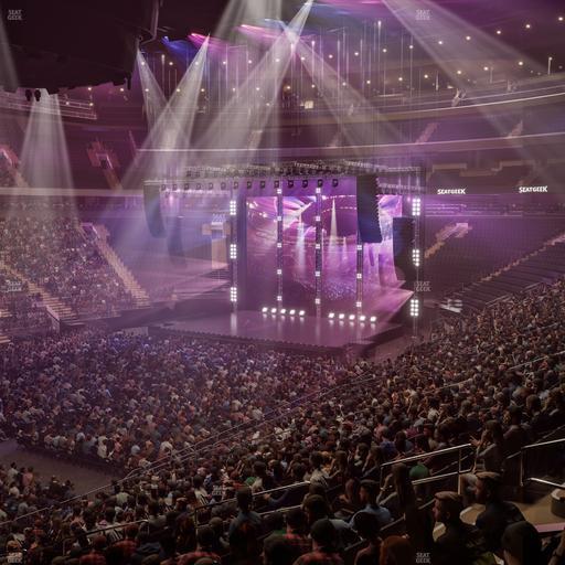 Madison Square Garden - Section 105 Wc Seat View