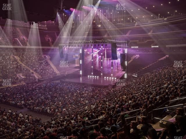 Madison Square Garden - Section 105 Wc Seat View