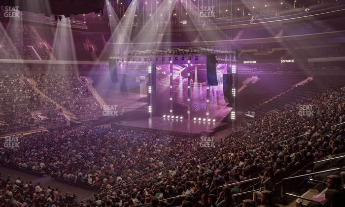 Madison Square Garden - Section 105 Wc Seat View