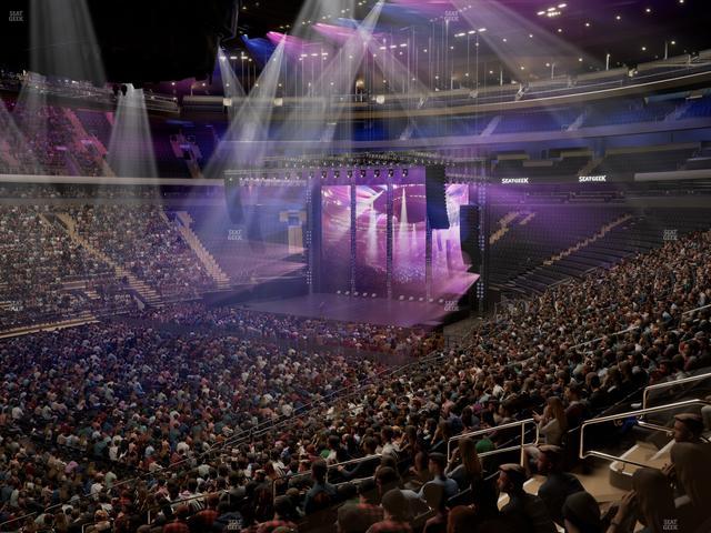 Madison Square Garden - Section 105 Wc Seat View Madison Square Garden - Section 105 Wc Seat View