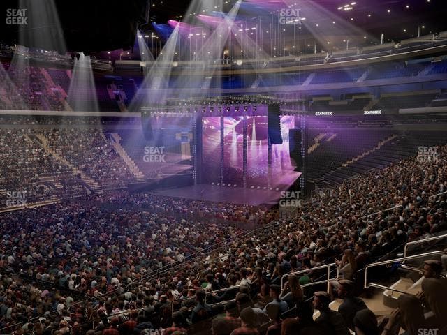 Madison Square Garden - Section 105 Wc Seat View