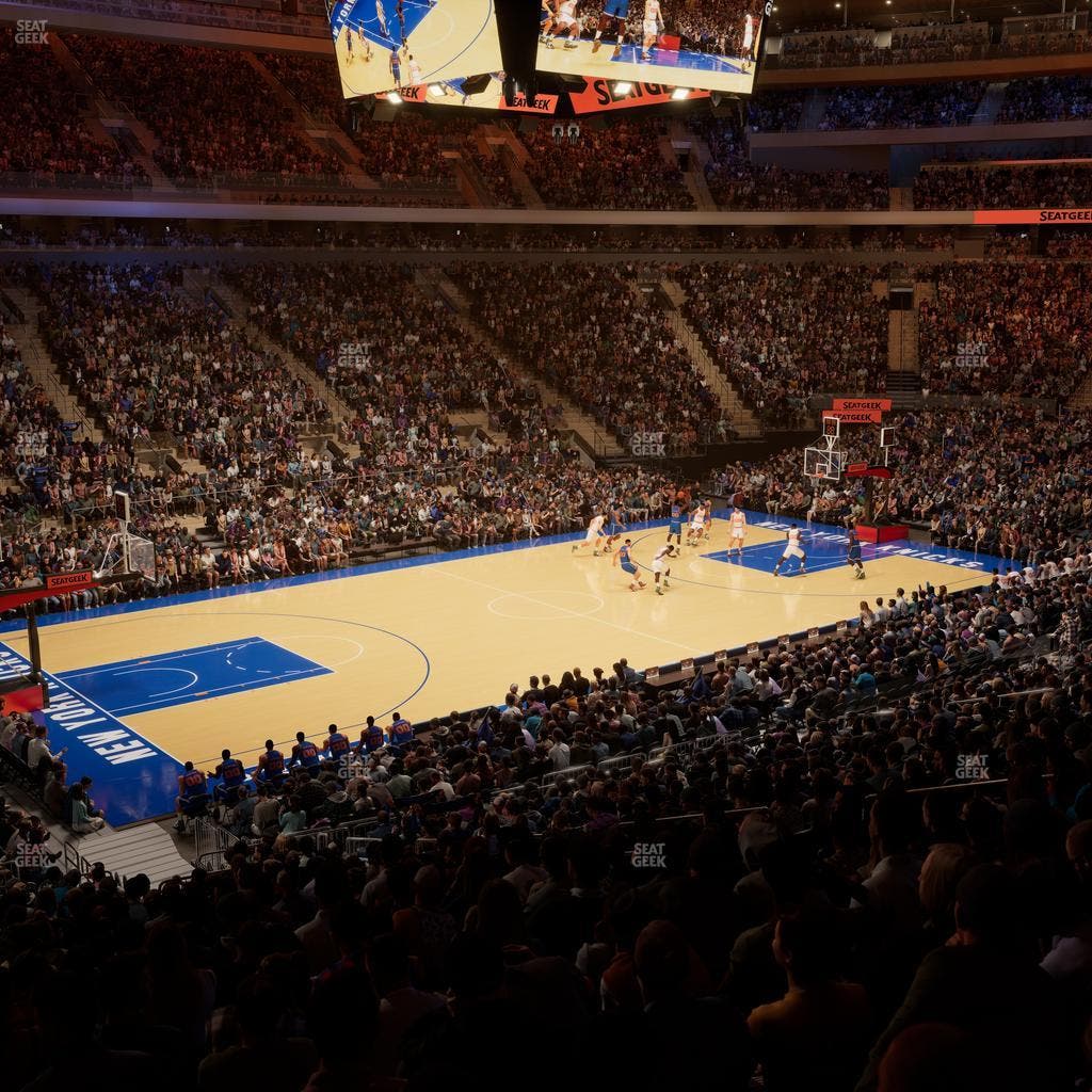 Madison Square Garden - Section 105 Wc Seat View