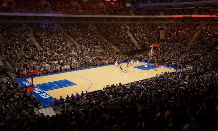 Madison Square Garden - Section 105 Wc Seat View