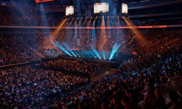 Madison Square Garden - Section 105 Wc Seat View