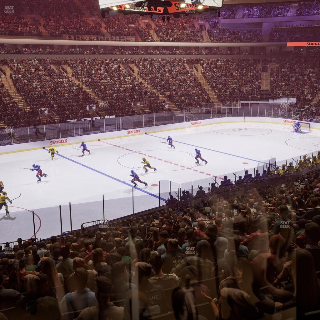 Madison Square Garden - Section 105 Wc Seat View