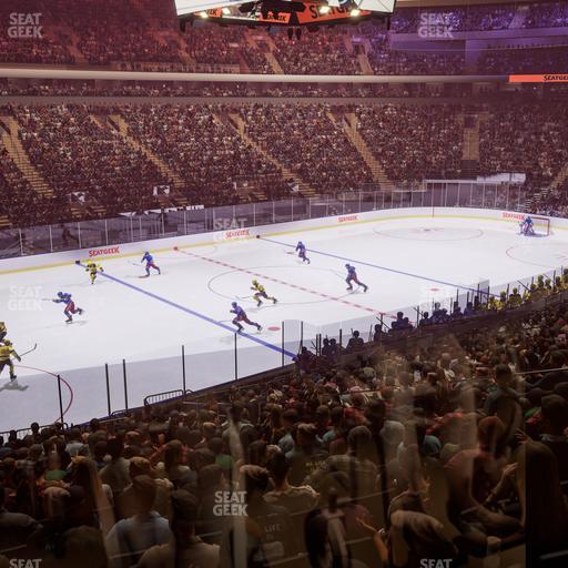 Madison Square Garden - Section 105 Wc Seat View