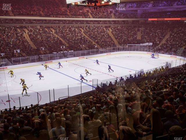 Madison Square Garden - Section 105 Wc Seat View