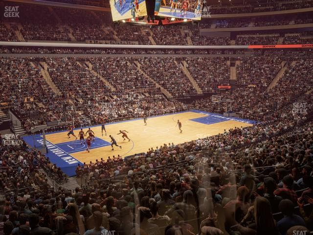 Madison Square Garden - Section 105 Wc Seat View