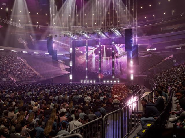 Madison Square Garden - Section 105 Seat View