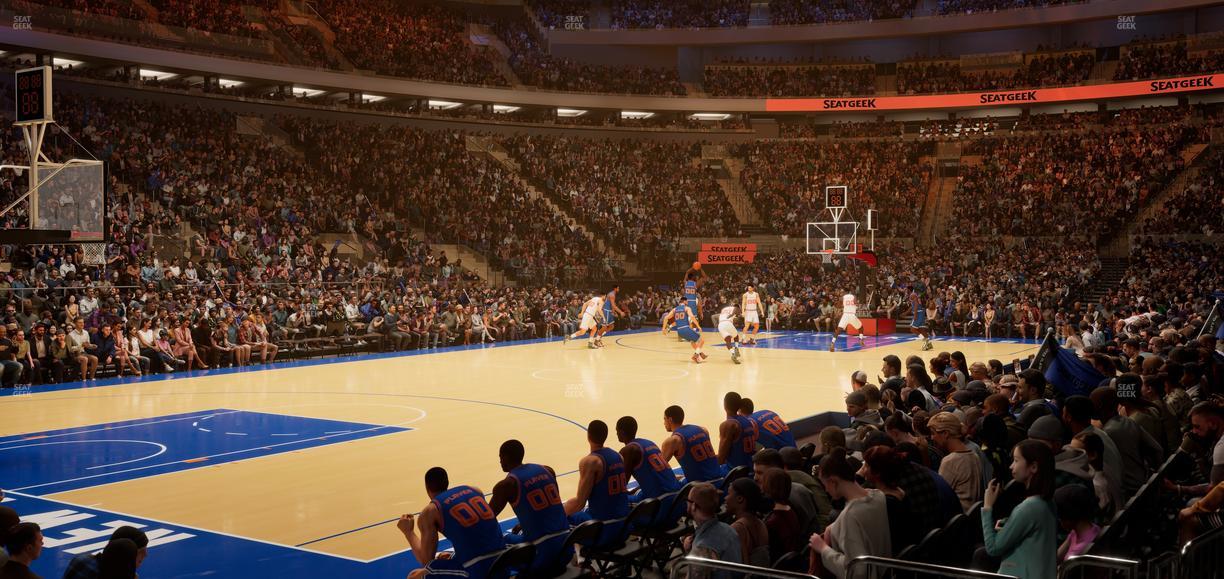 Madison Square Garden - Section 105 Seat View