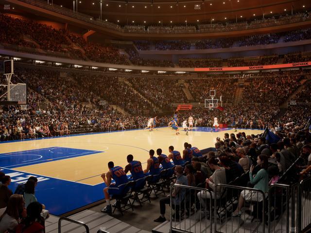 Madison Square Garden - Section 105 Seat View