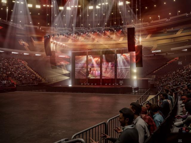 Madison Square Garden - Section 105 Seat View