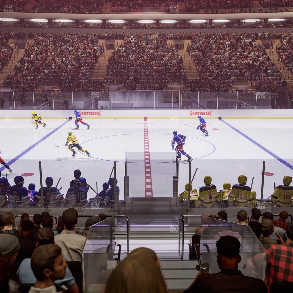 Madison Square Garden - Section 107 D Seat View
