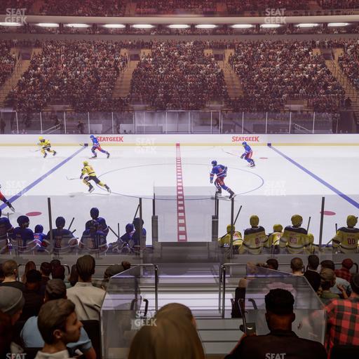 Madison Square Garden - Section 107 D Seat View