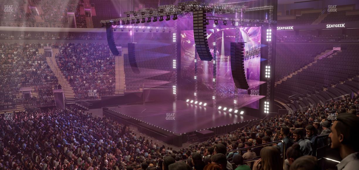 Madison Square Garden - Section 107 Seat View