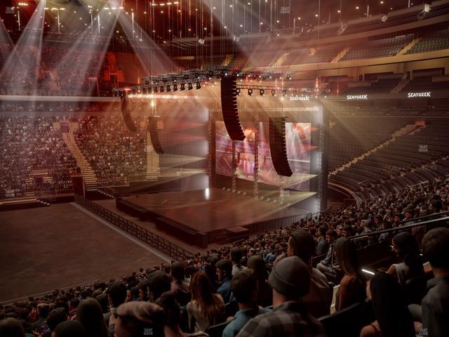 Madison Square Garden - Section 107 Seat View