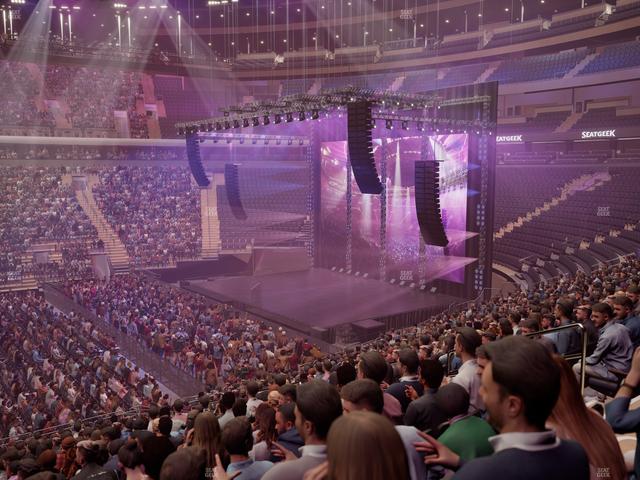 Madison Square Garden - Section 107 Seat View Madison Square Garden - Section 107 Seat View