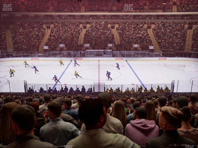 Madison Square Garden - Section 107 Seat View