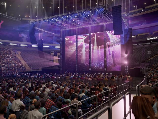 Madison Square Garden - Section 107 Seat View