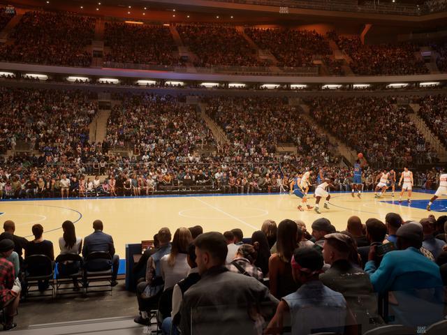 Madison Square Garden - Section 107 Seat View