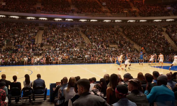 Madison Square Garden - Section 107 Seat View