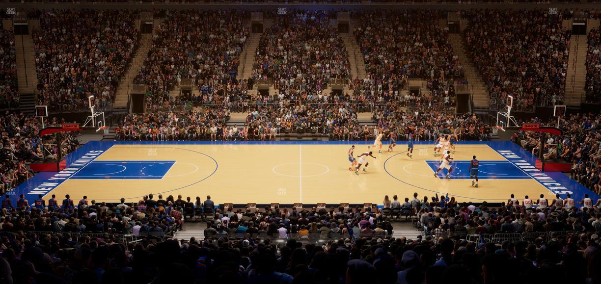 Madison Square Garden - Section 107 Seat View