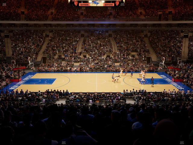 Madison Square Garden - Section 107 Seat View