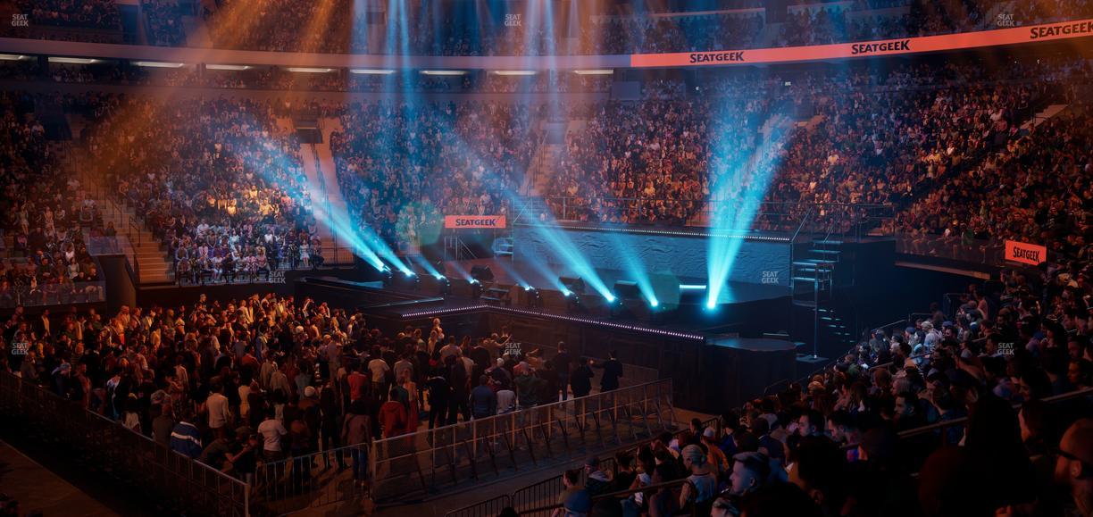 Madison Square Garden - Section 107 Seat View