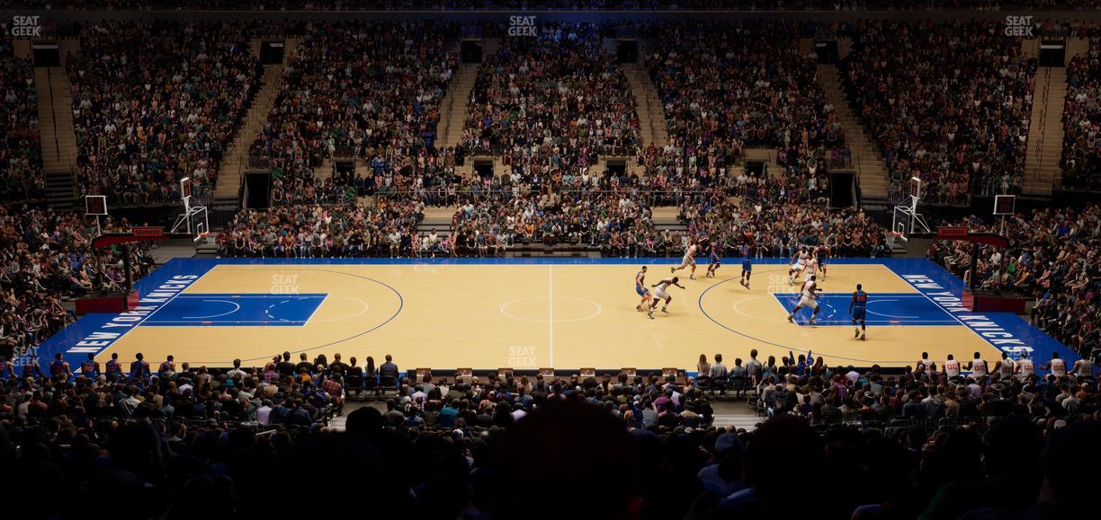 Madison Square Garden - Section 107 Seat View