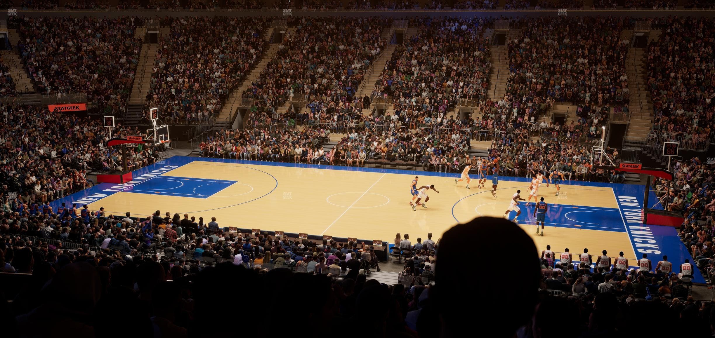 Madison Square Garden - Section 108 Wc Seat View