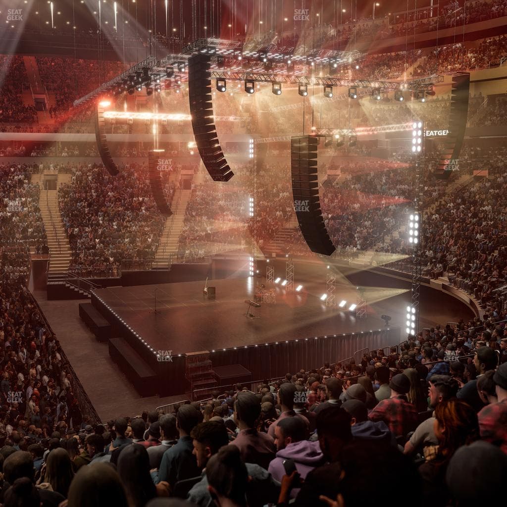 Madison Square Garden - Section 108 Wc Seat View