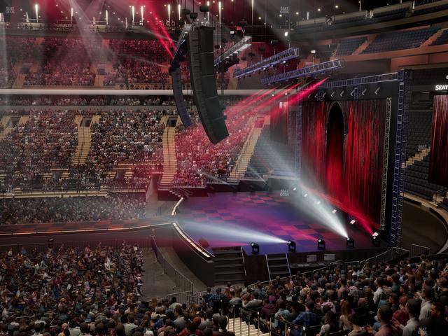 Madison Square Garden - Section 108 Wc Seat View