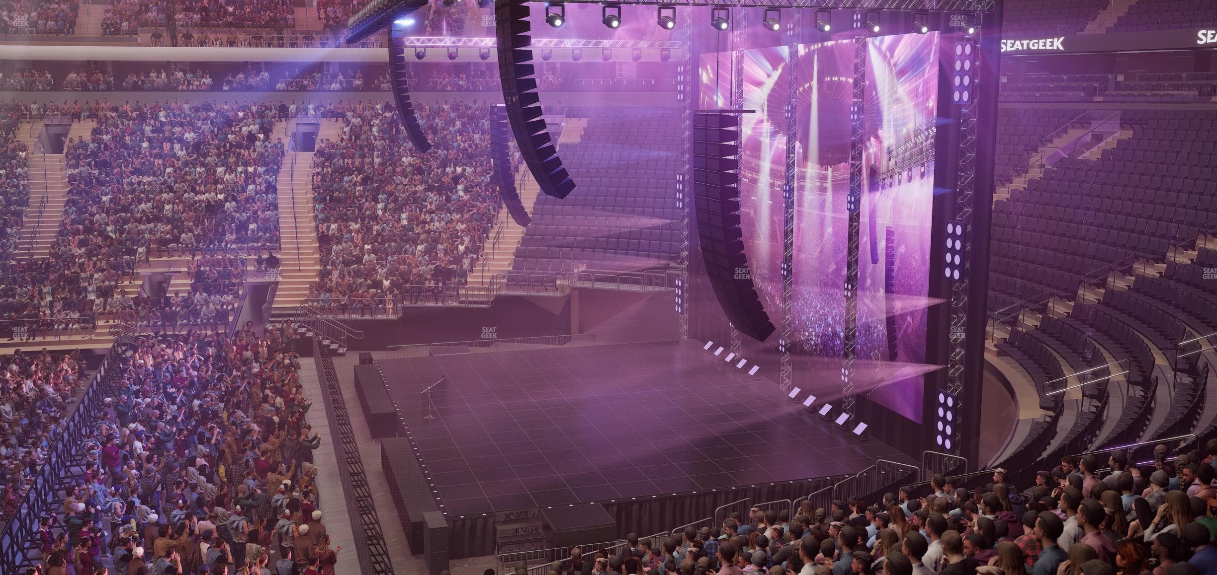 Madison Square Garden - Section 108 Wc Seat View