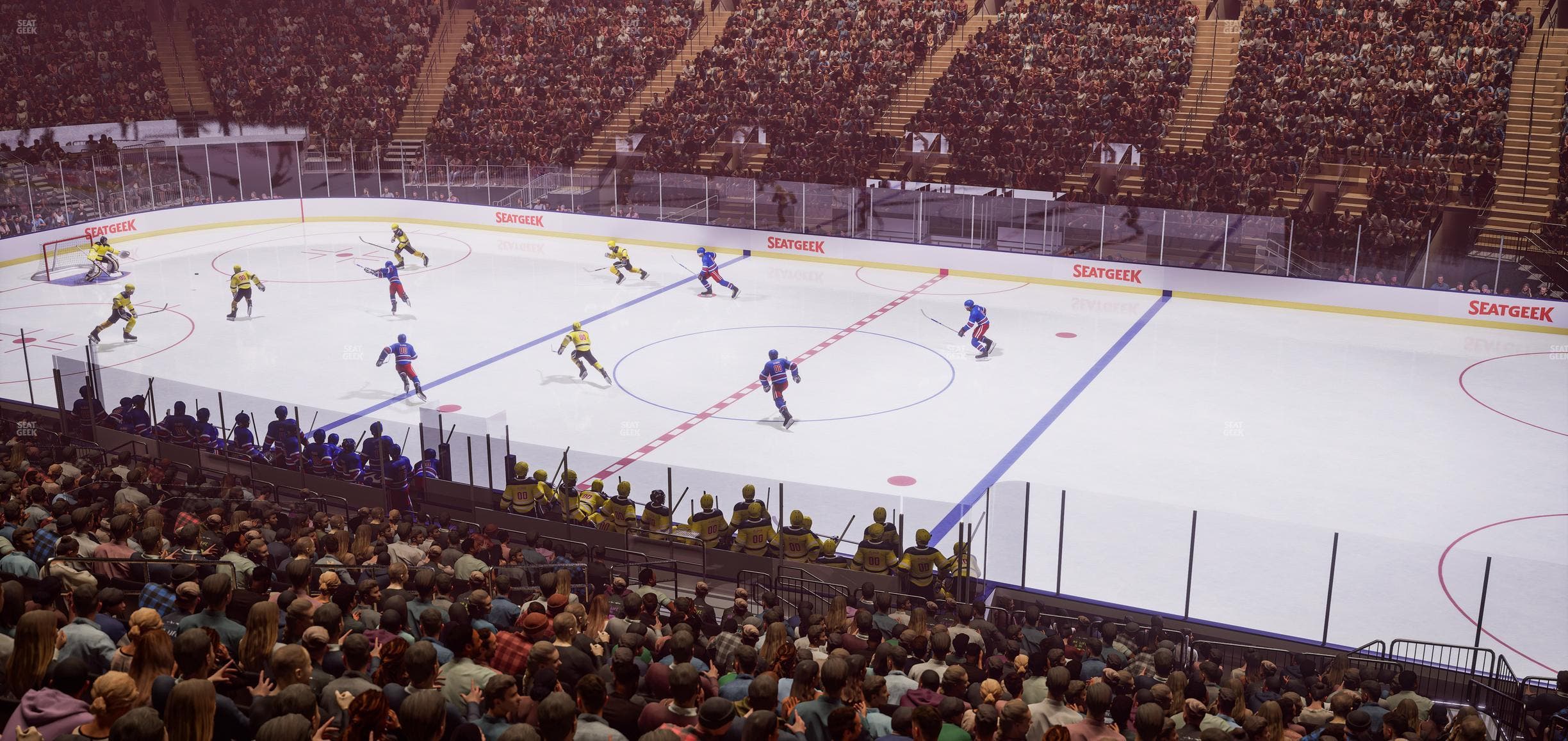 Madison Square Garden - Section 108 Wc Seat View