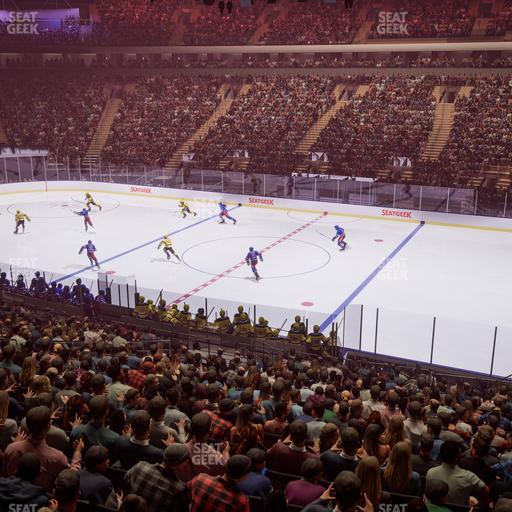 Madison Square Garden - Section 108 Wc Seat View