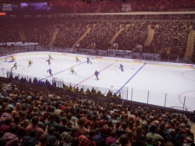 Madison Square Garden - Section 108 Wc Seat View