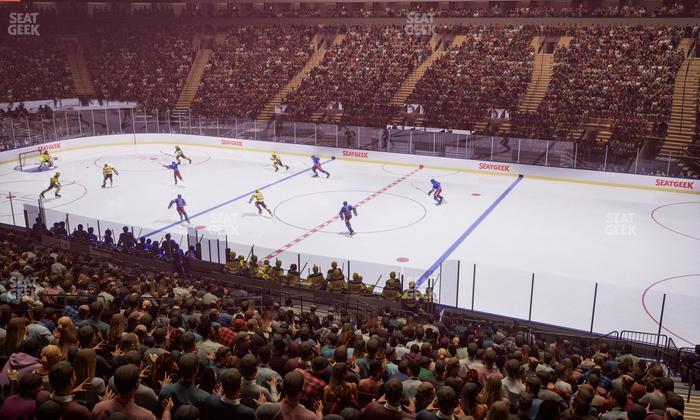 Madison Square Garden - Section 108 Wc Seat View