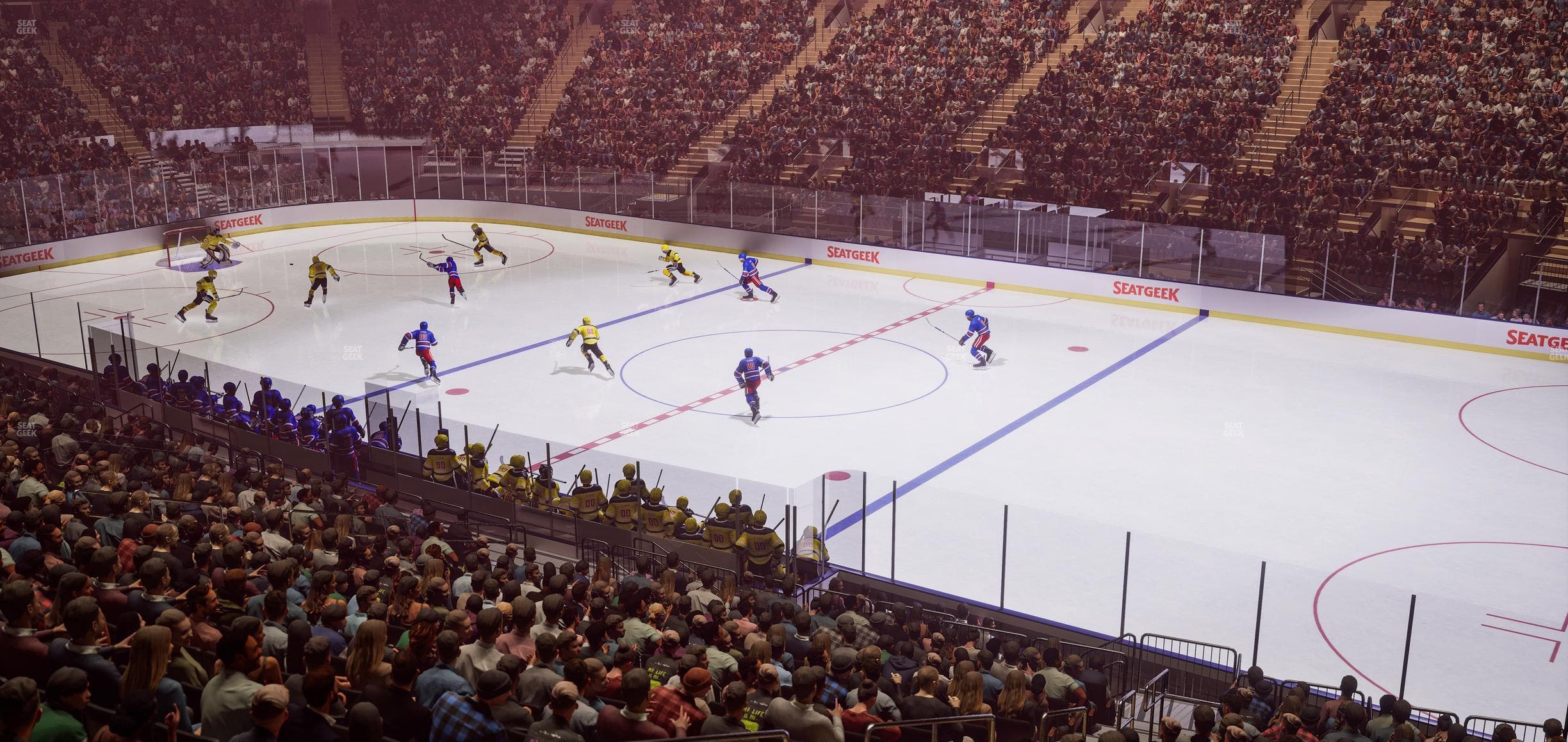 Madison Square Garden - Section 109 Wc Seat View