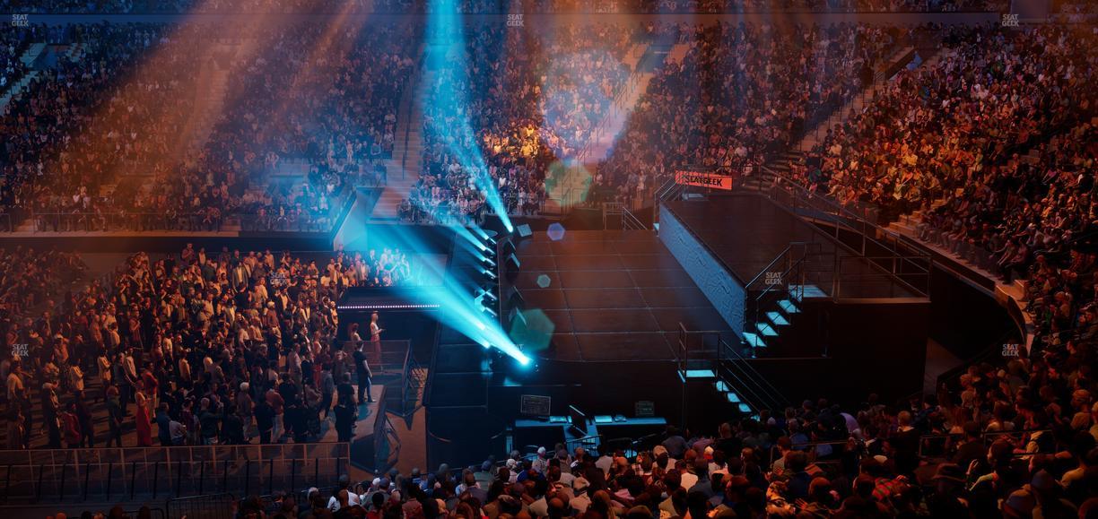 Madison Square Garden - Section 109 Wc Seat View