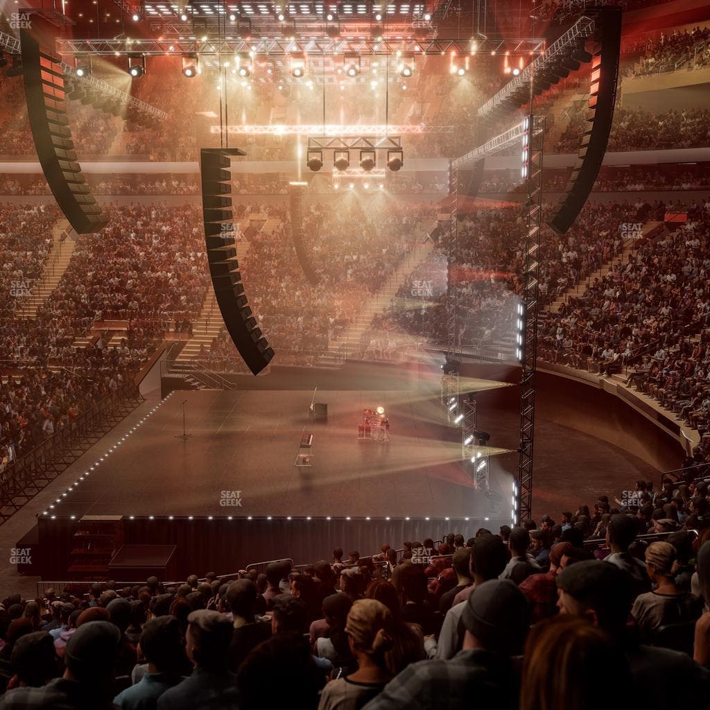 Madison Square Garden - Section 109 Wc Seat View