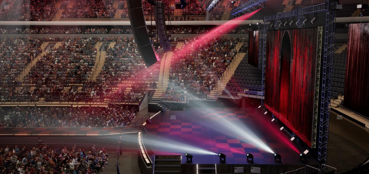 Madison Square Garden - Section 109 Wc Seat View