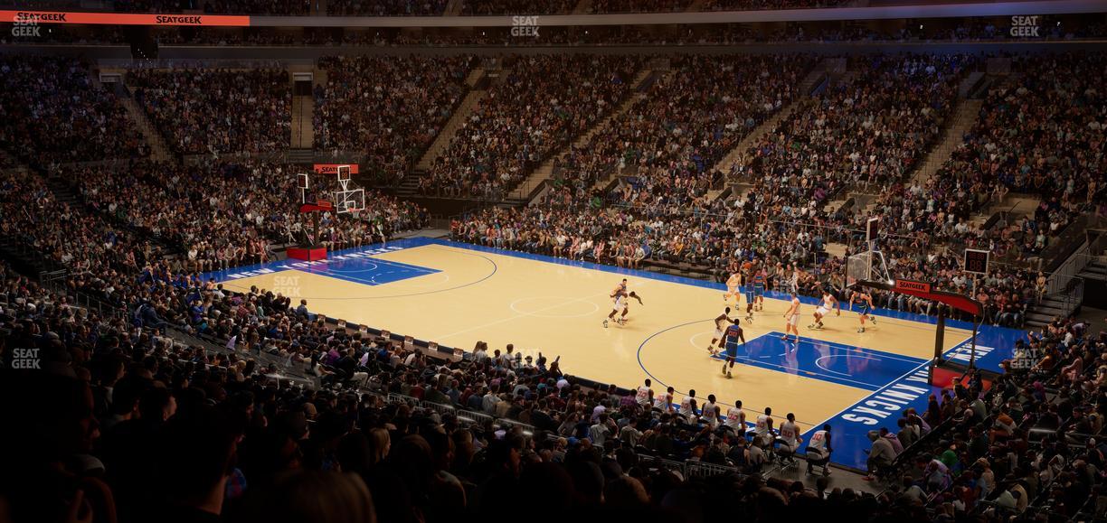 Madison Square Garden - Section 109 Wc Seat View